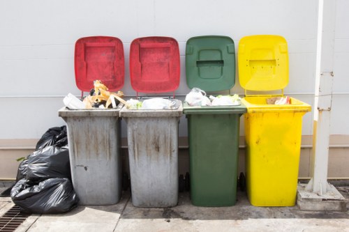 Eco-friendly recycling process during flat clearance in Palmersgreen