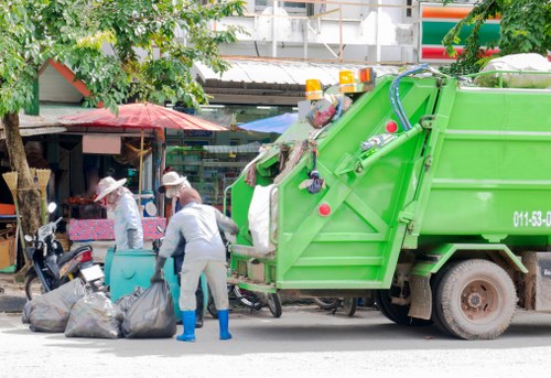 Eco-friendly office clearance process with recycling
