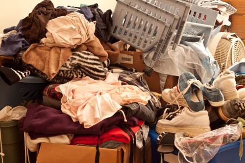Safe transportation of furniture by disposal service