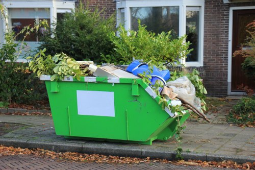Efficient house clearance process with organized removal